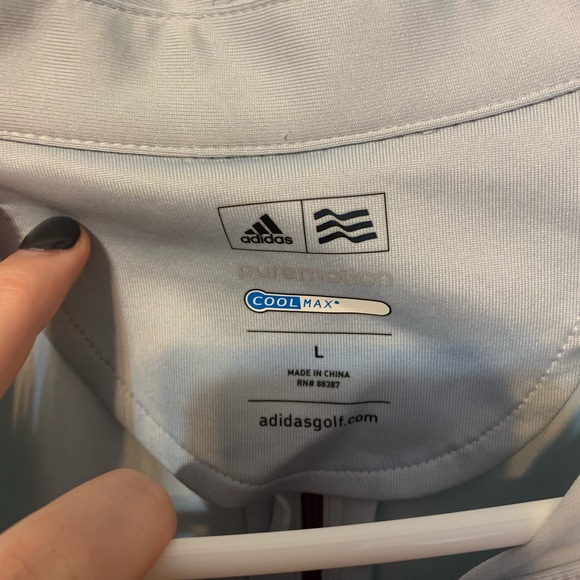 Adidas Pure Motion Cool Max Women’s Golf Shirt - Picture 2 of 2